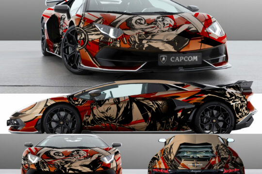 Capcom Lamborghini SF6